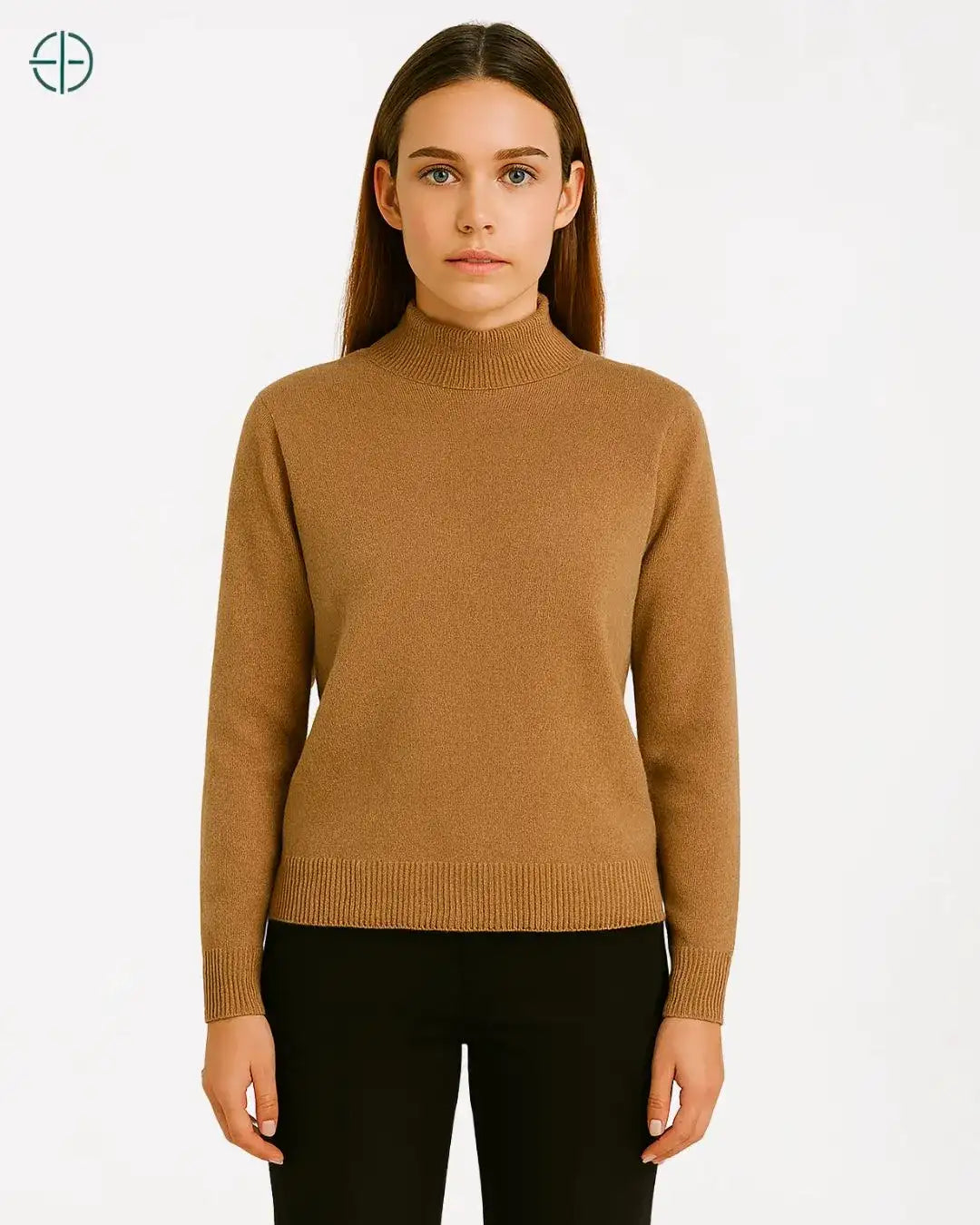 Suéter Gola Média Clássico 100% Caxemira | Rest Money™