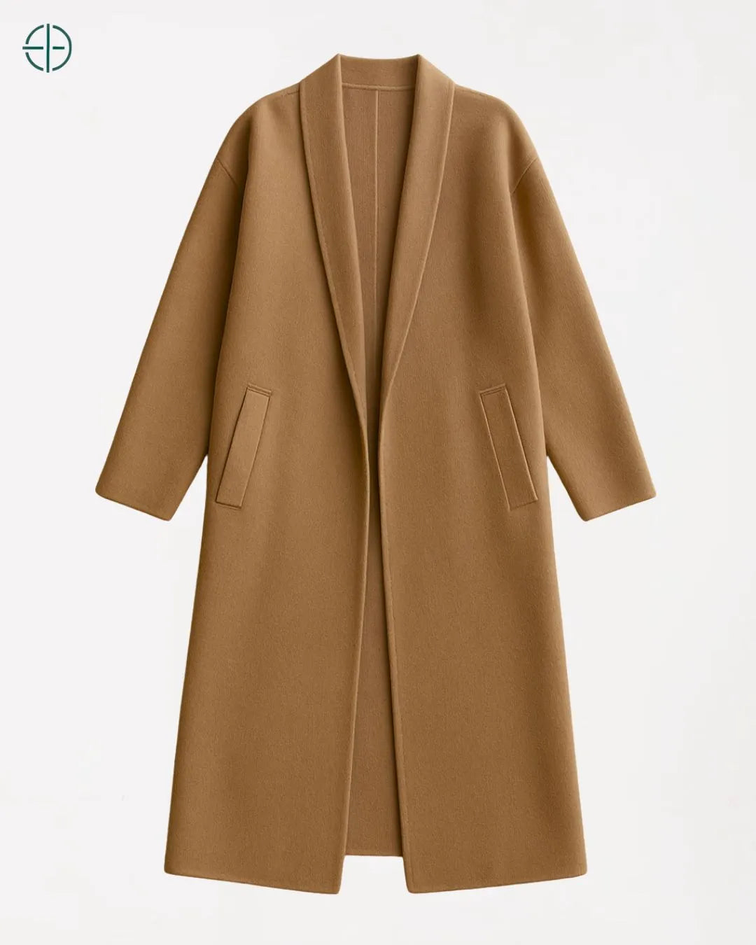 Sobretudo Aberto 100% Caxemira | Rest Money™