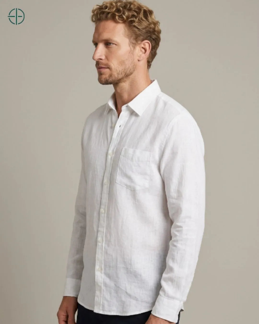Camisa 100% Linho Belga Masculina | Rest Money™