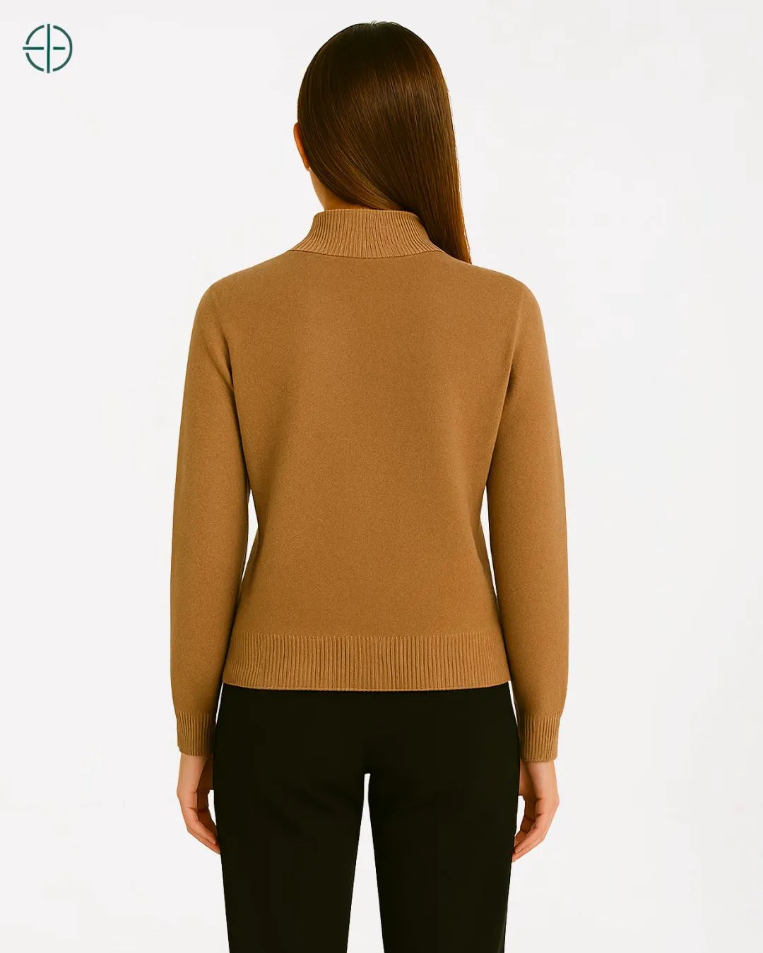 Suéter Gola Média Clássico 100% Caxemira | Rest Money™