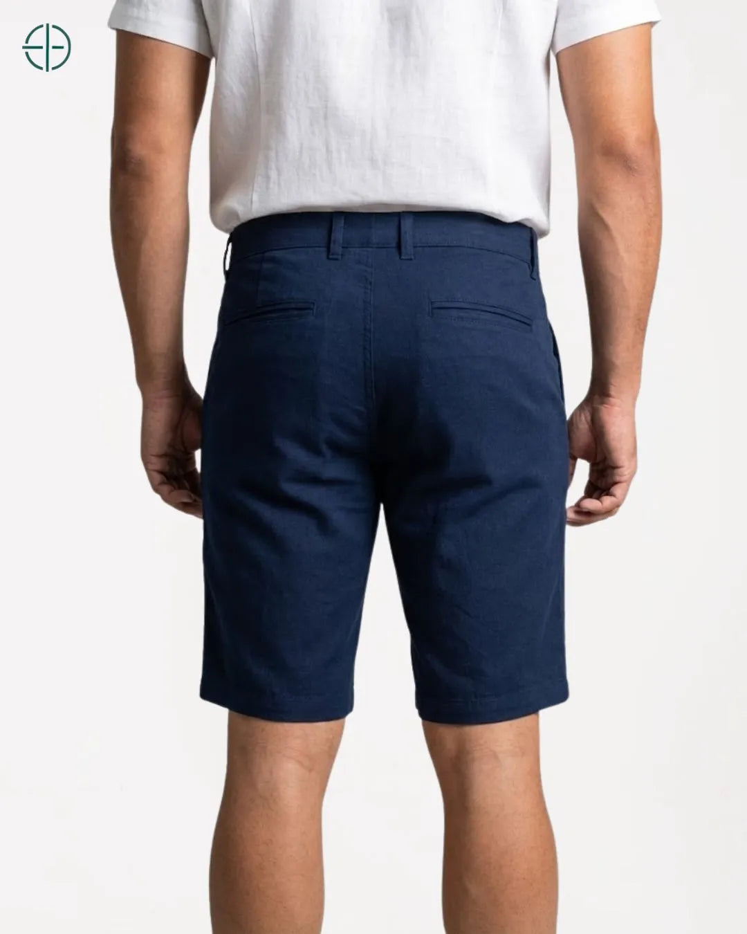 Bermuda Masculina de Sarja Azul Marinho| Rest Money™