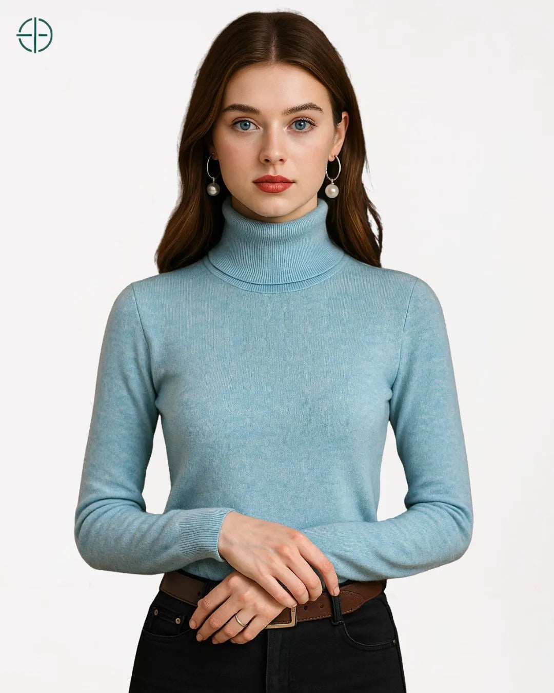 Suéter Feminino de Veludo 100% Caxemira | Rest Money™