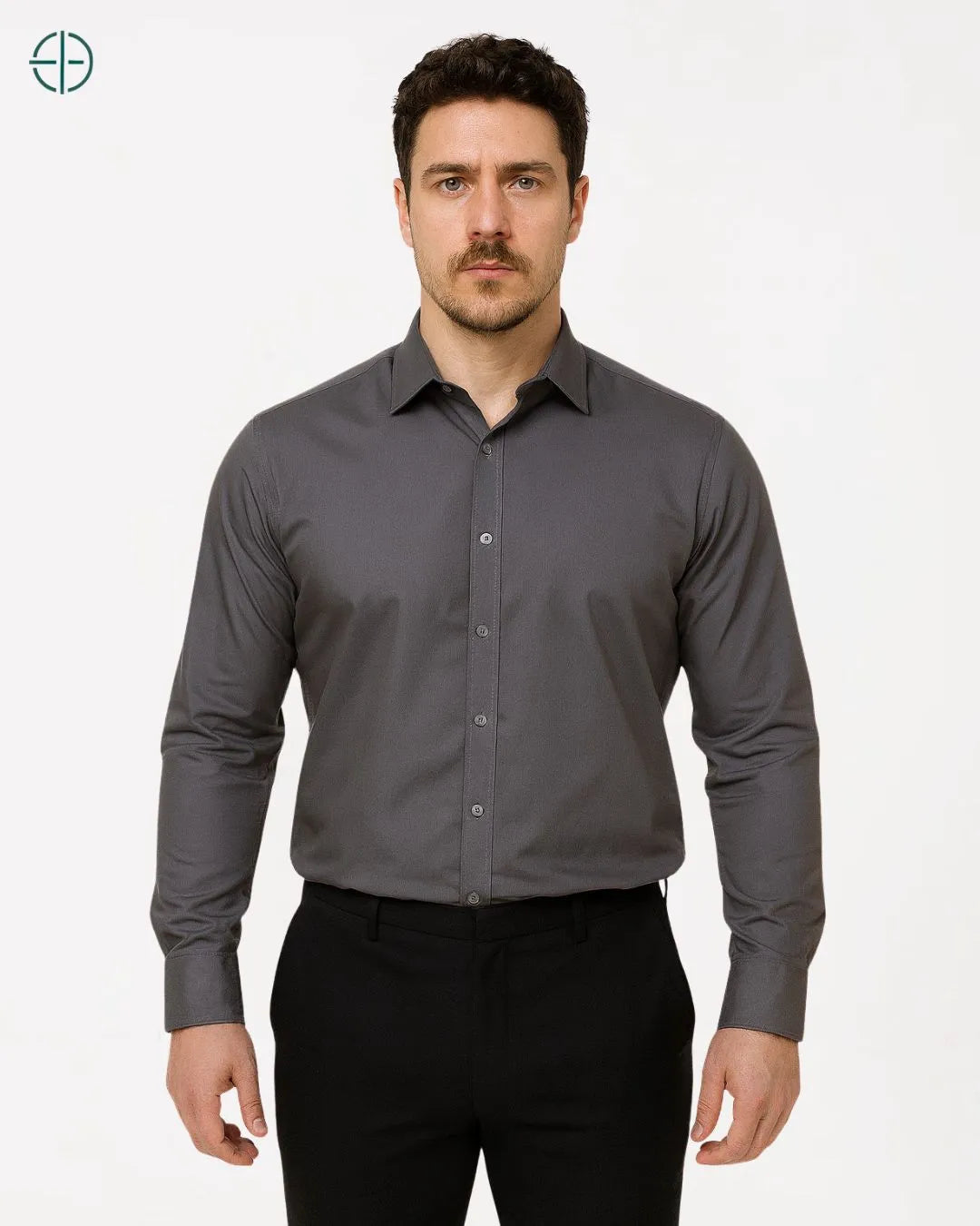 Camisa Social Masculina Slim Fit Manga Longa | Rest Money™