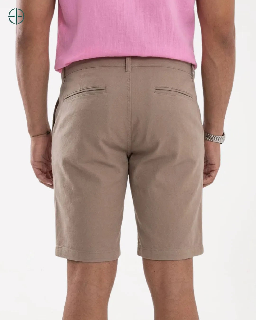 Bermuda Masculina de Sarja Caqui | Rest Money™