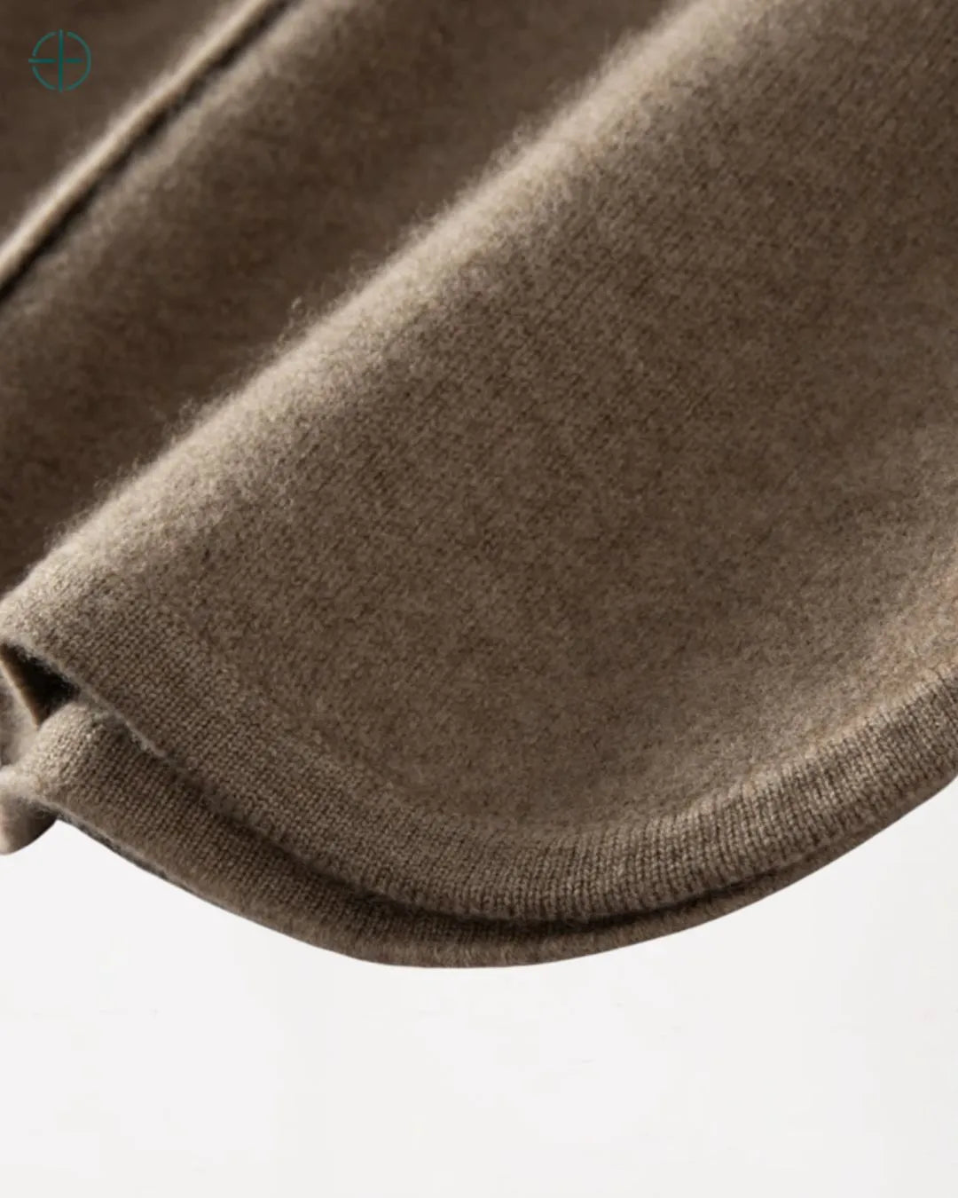 Casaco Longo com Capuz 100% Caxemira | Rest Money™