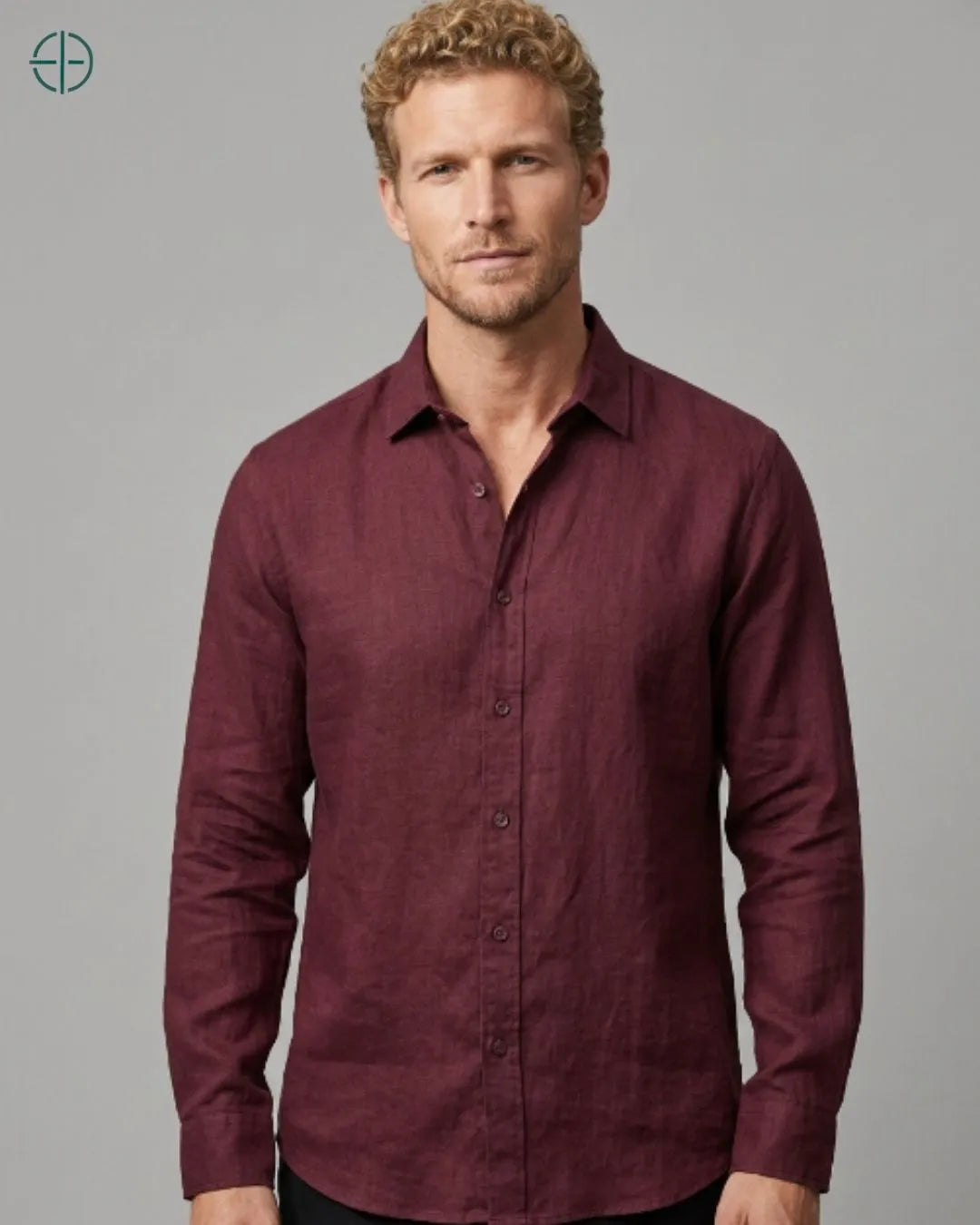 Camisa 100% Linho Masculina Sem Bolso | Rest Money™