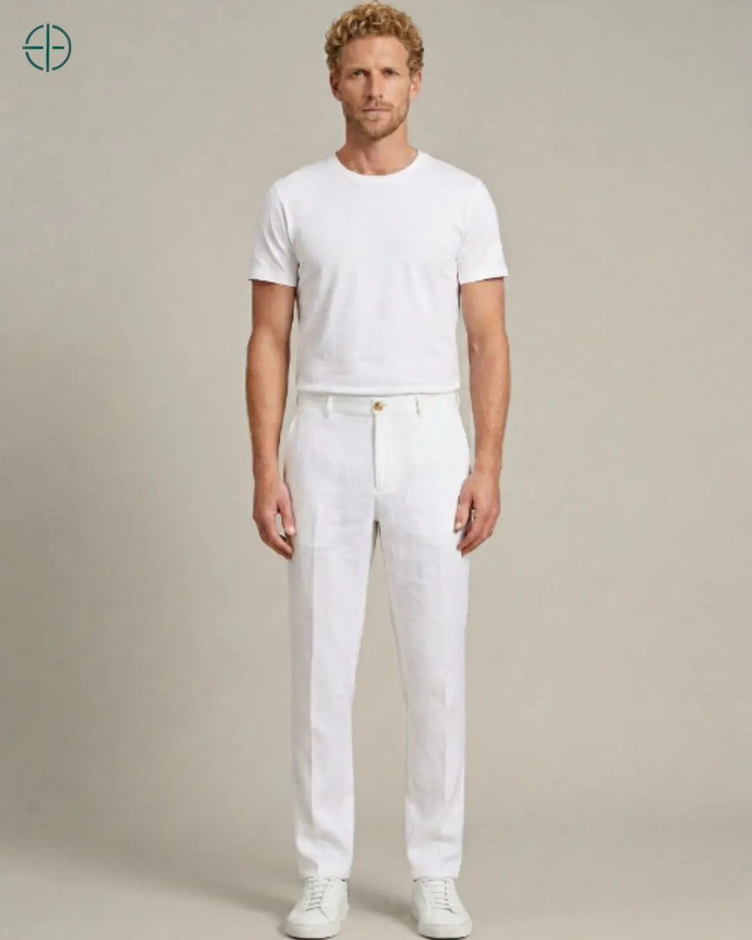 Calça 100% Linho Belga Masculina | Rest Money™