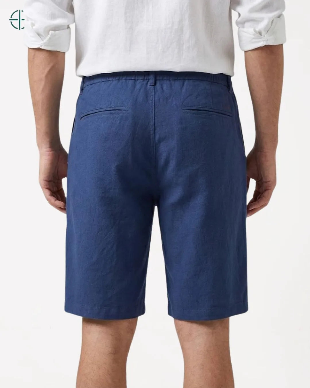 Bermuda de Linho Azul | Rest Money™
