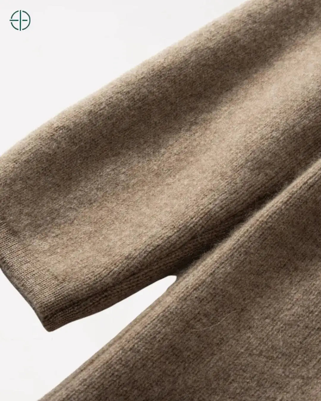 Casaco Longo com Capuz 100% Caxemira | Rest Money™