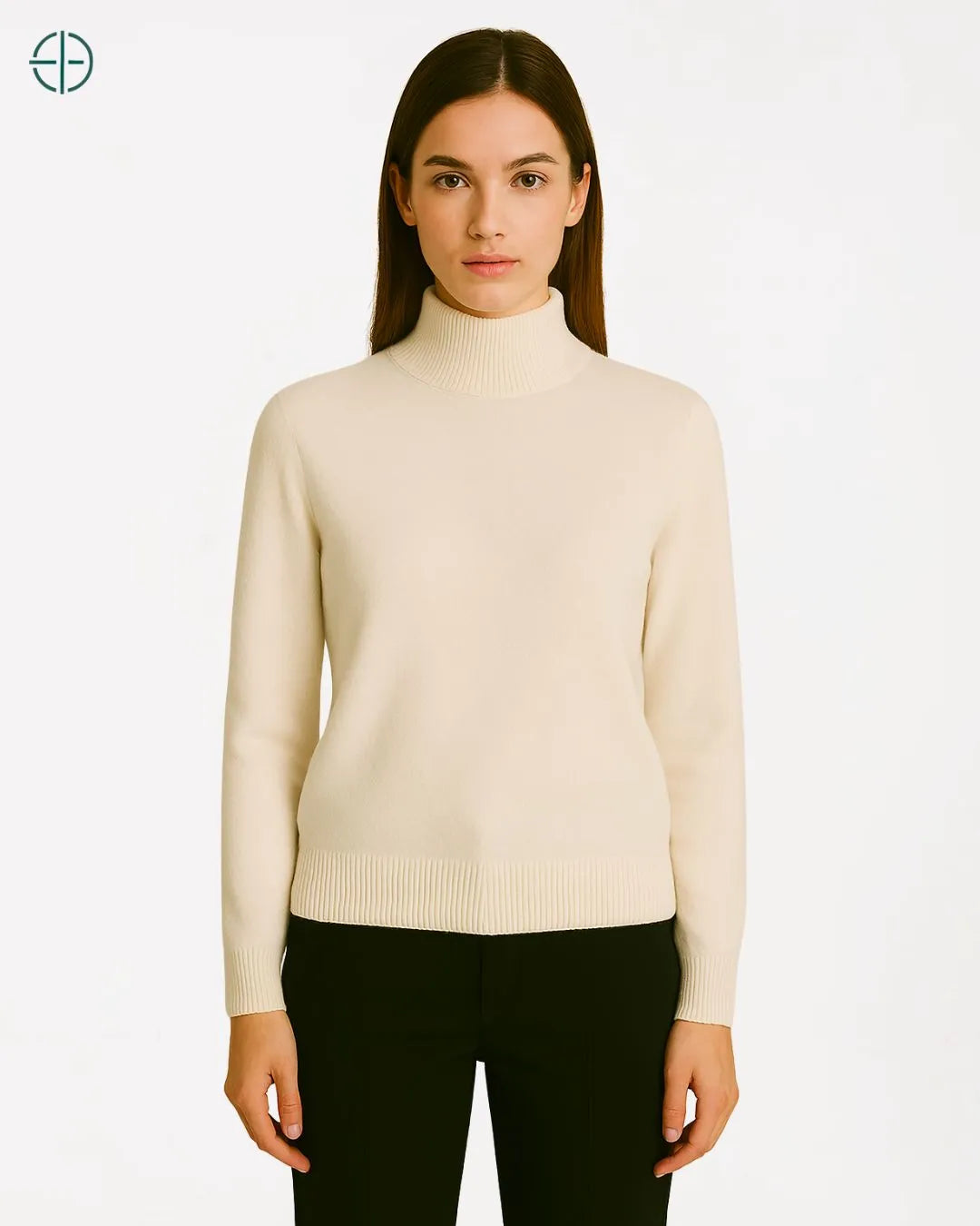 Suéter Gola Média Clássico 100% Caxemira | Rest Money™