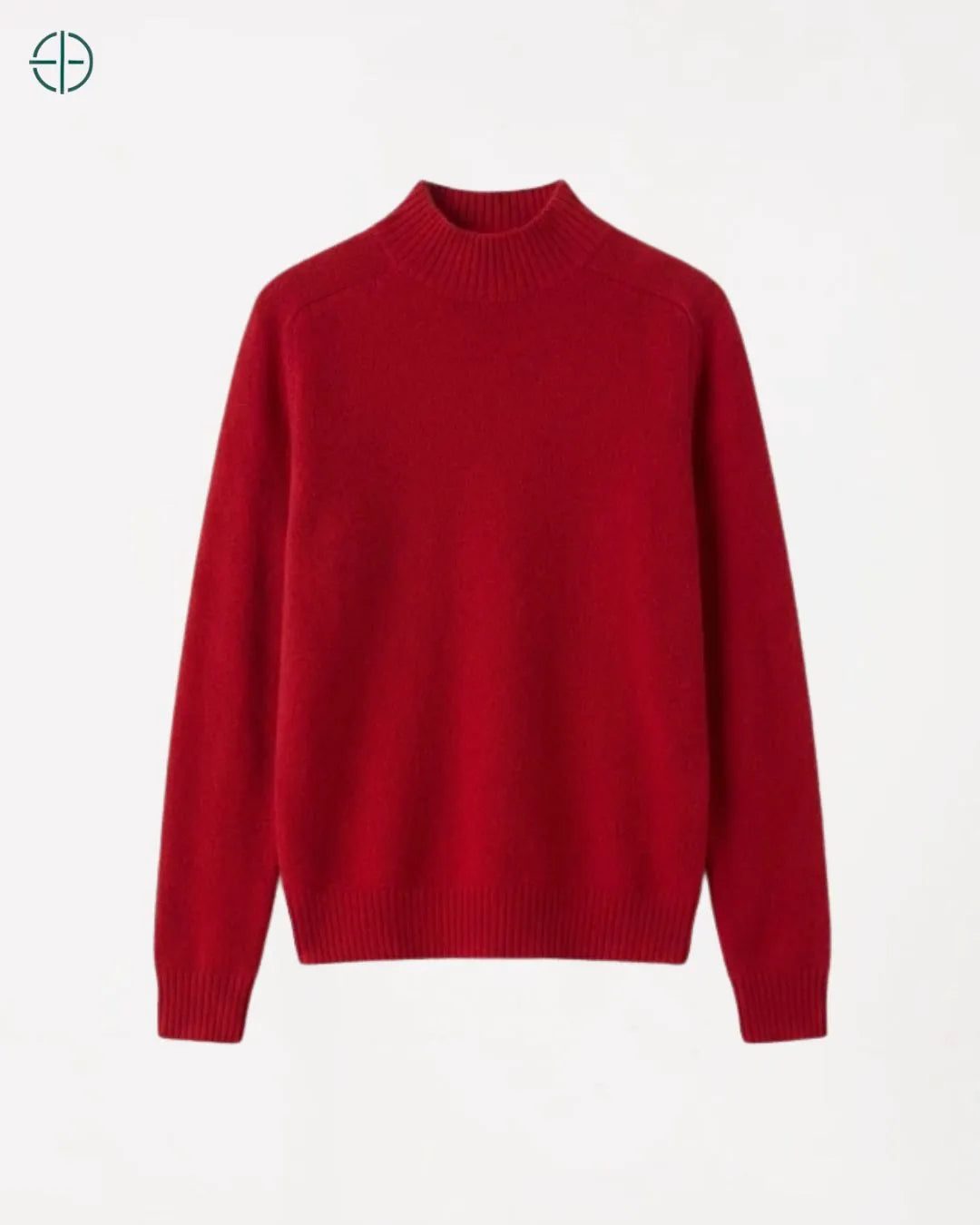 Suéter Feminino Positano Vermelho 100% Cashmere | Rest Money™
