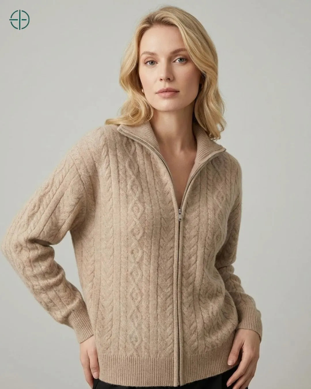 Suéter Feminino Cecília Camelo 100% Cashmere | Rest Money™