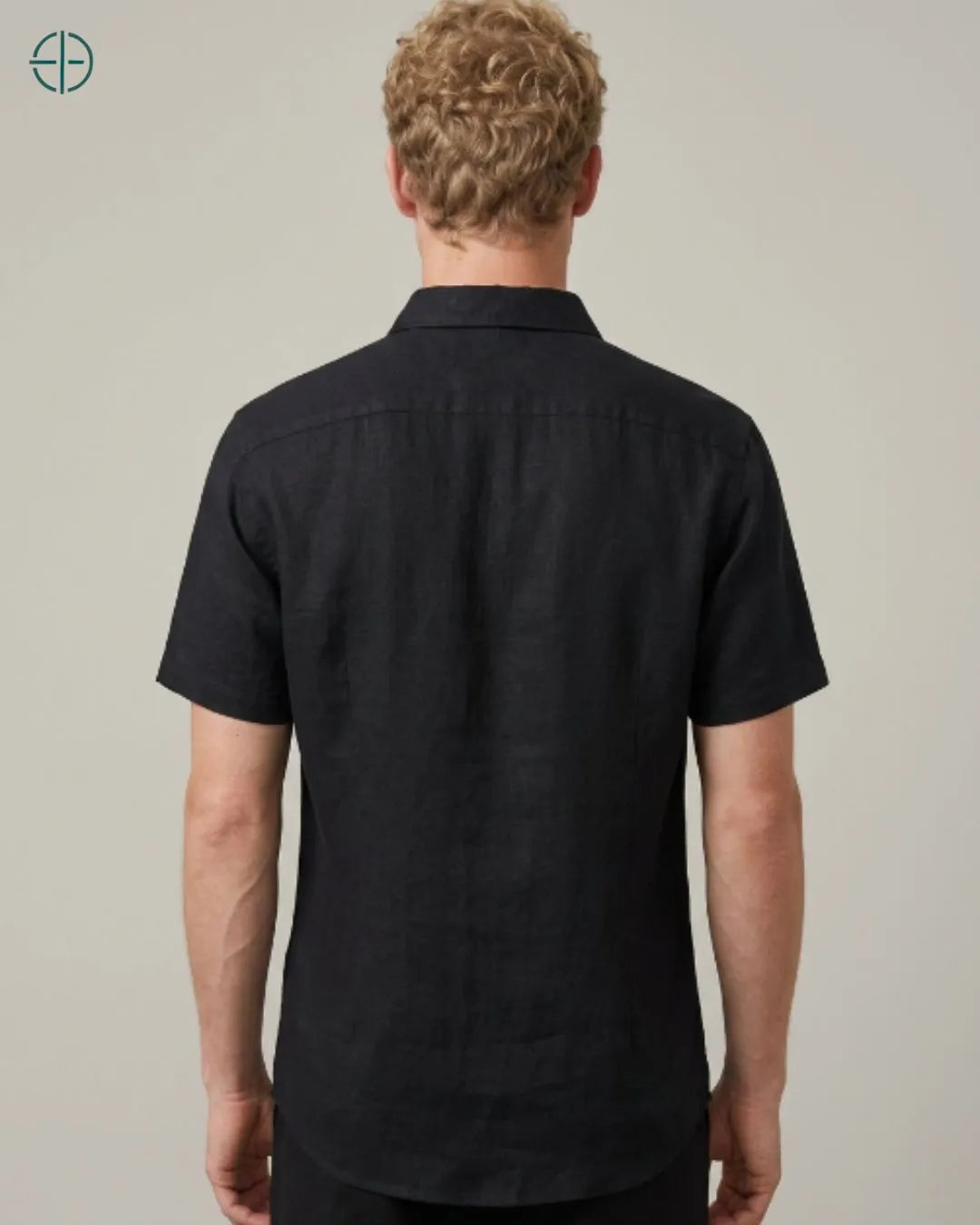 Camisa 100% Linho Belga Manga Curta | Rest Money™