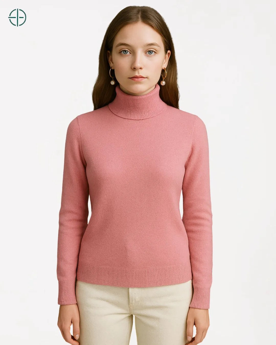 Suéter Feminino de Veludo 100% Caxemira | Rest Money™