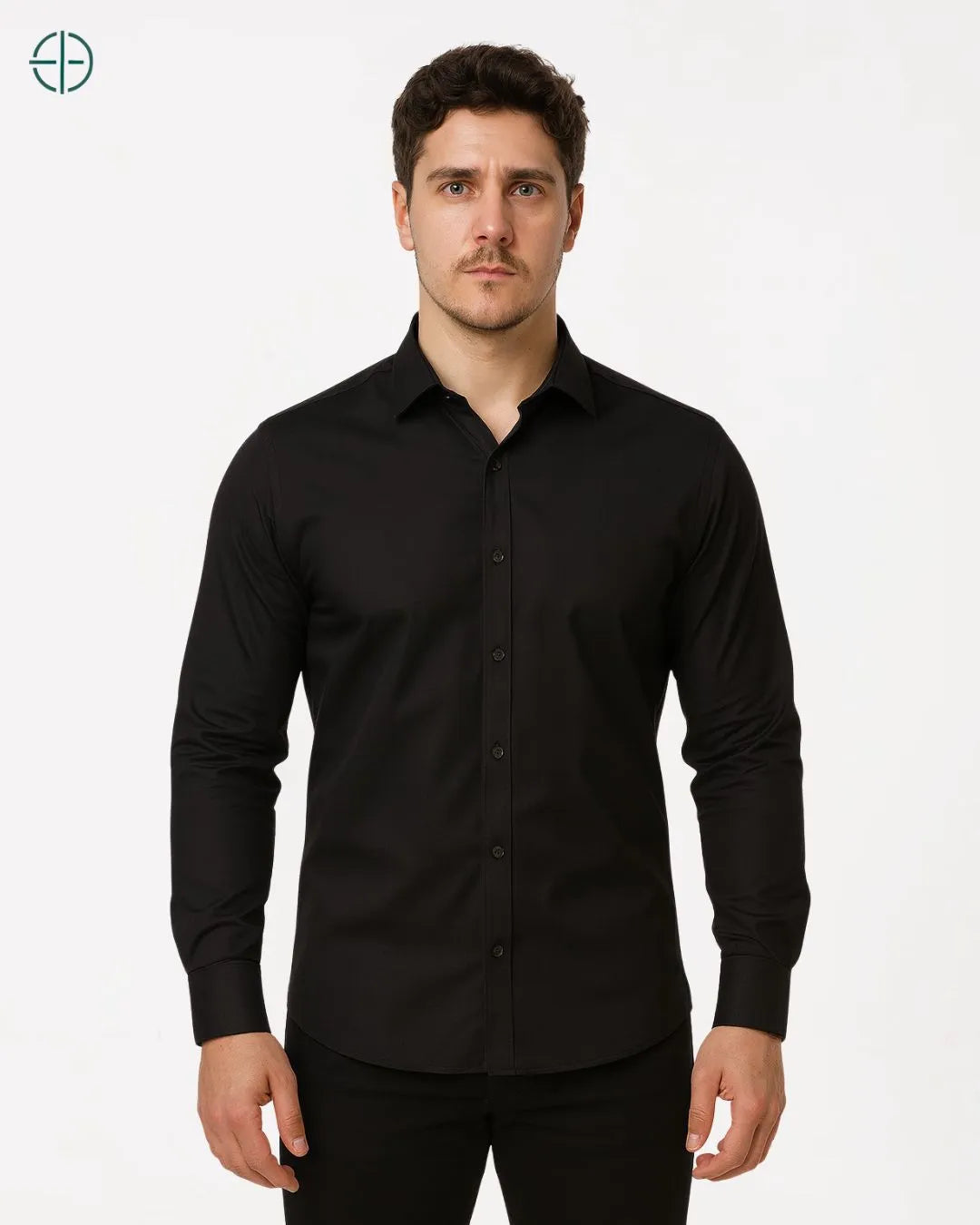 Camisa Social Masculina Slim Fit Manga Longa | Rest Money™