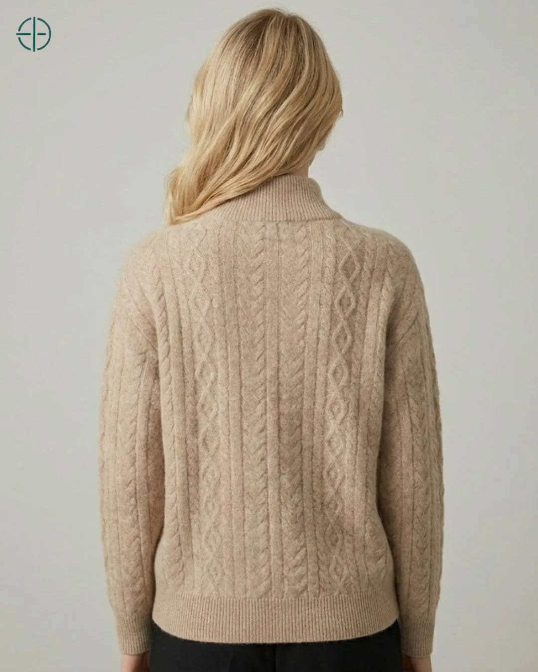 Suéter Feminino Cecília 100% Cashmere | Rest Money™