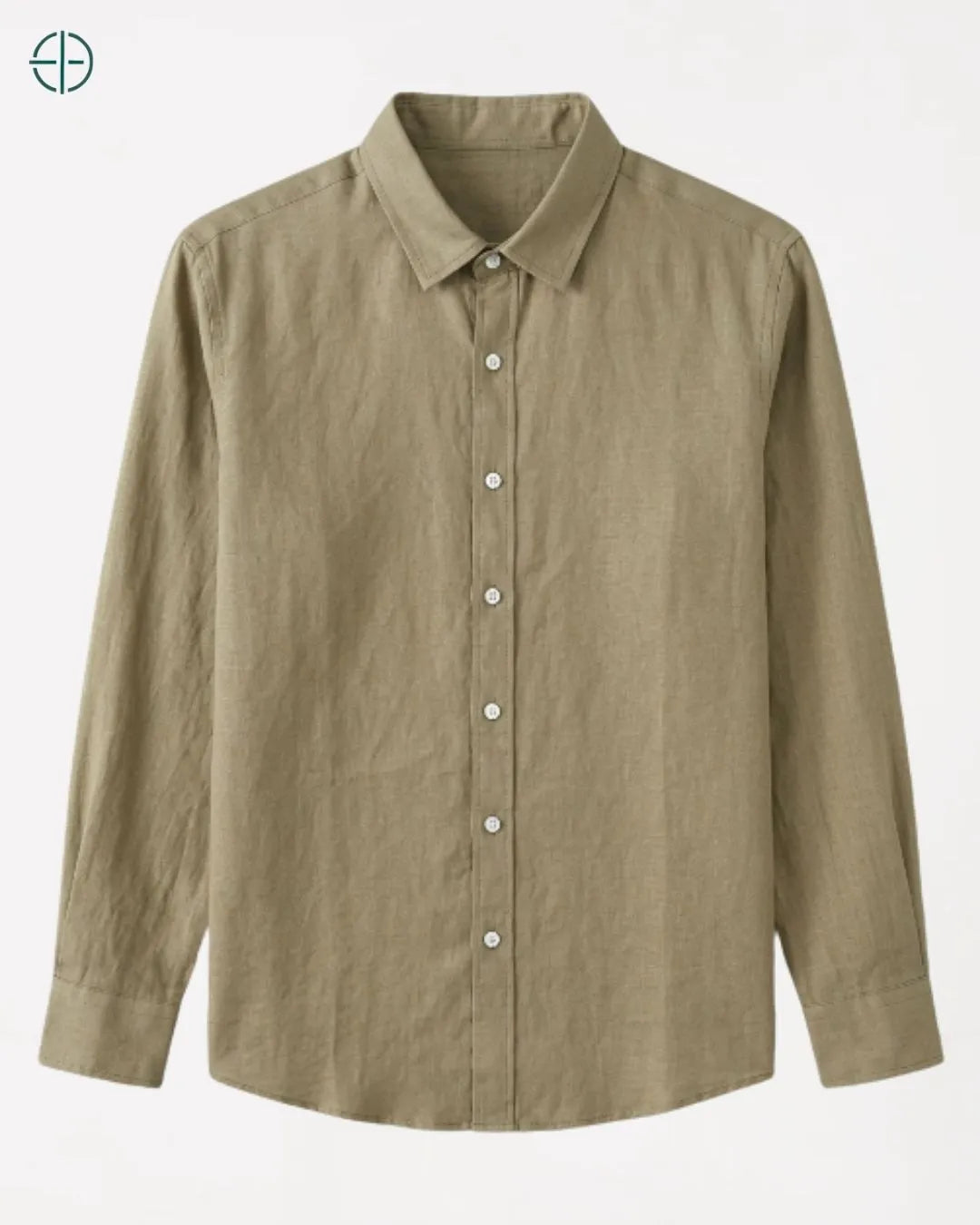Camisa 100% Linho Masculina Sem Bolso | Rest Money™
