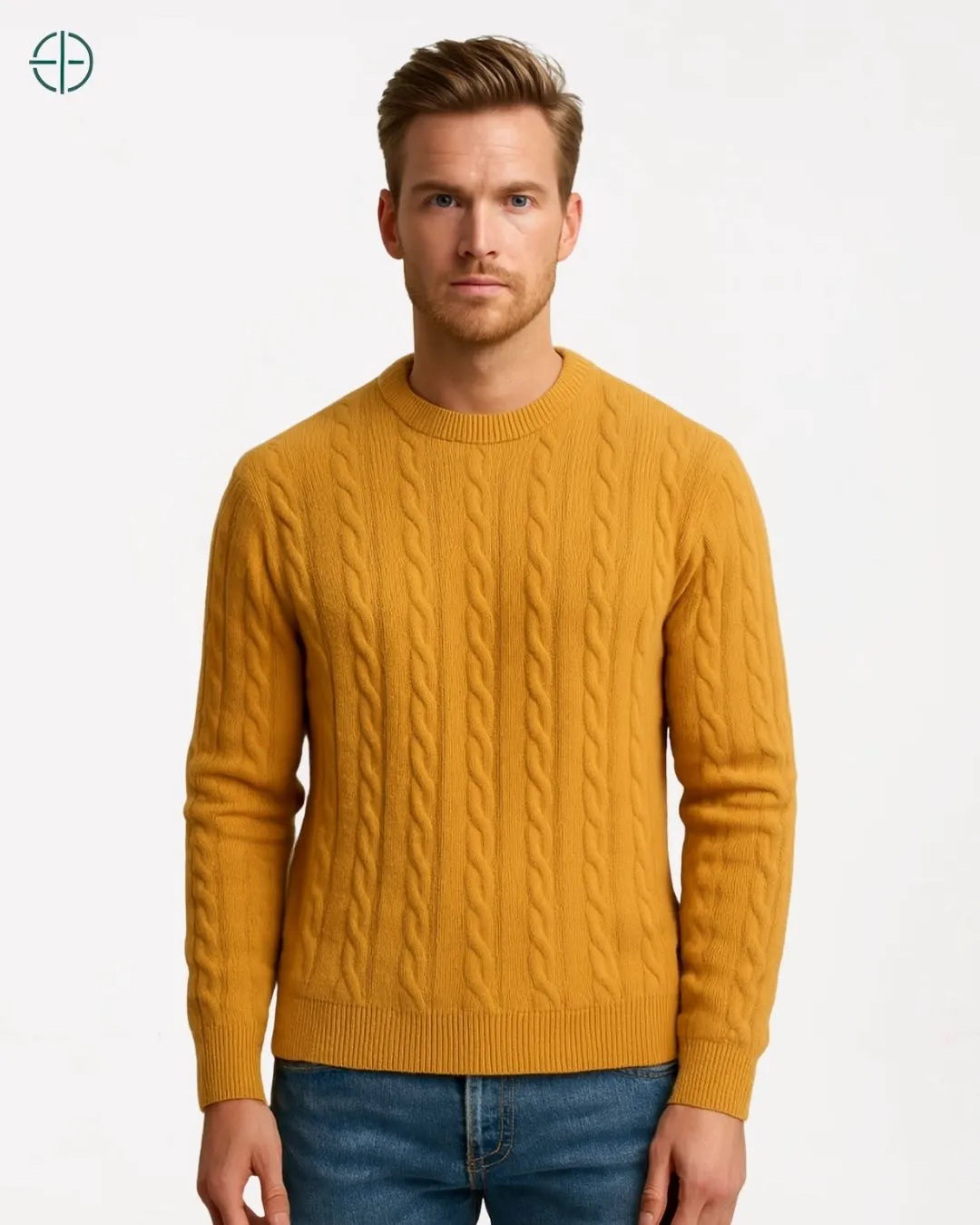 Suéter Trançado 100% Caxemira | Rest Money™