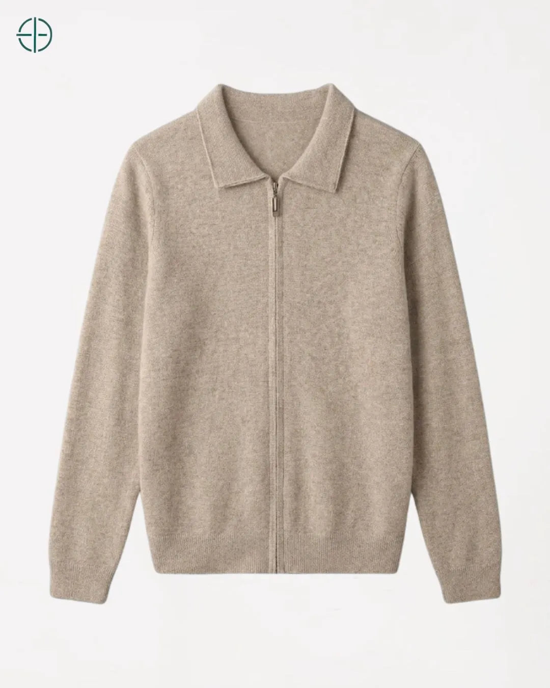 Suéter Feminino Doria Bege 100% Cashmere | Rest Money™