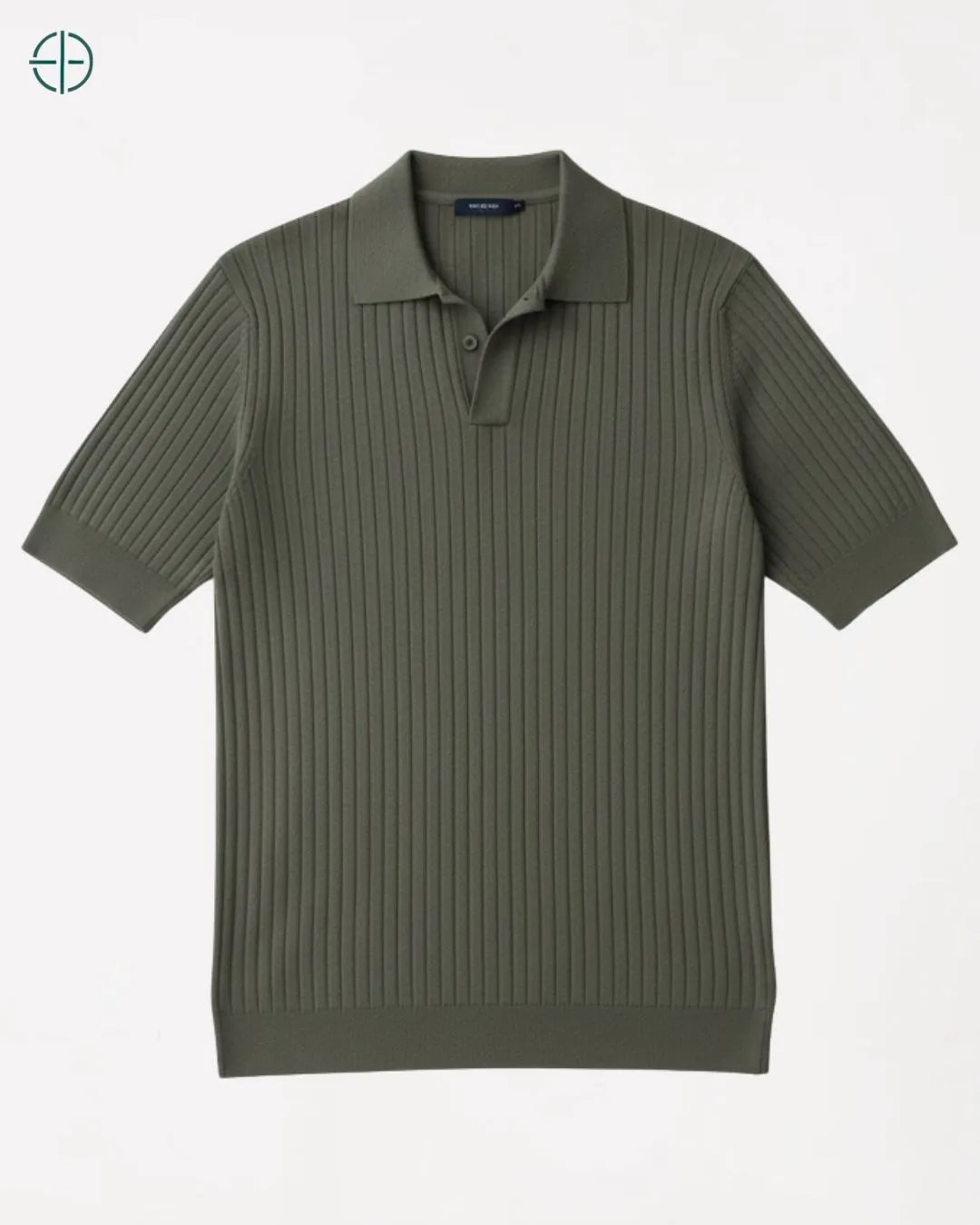 Camisa em Malha Cor Sólida | Rest Money™