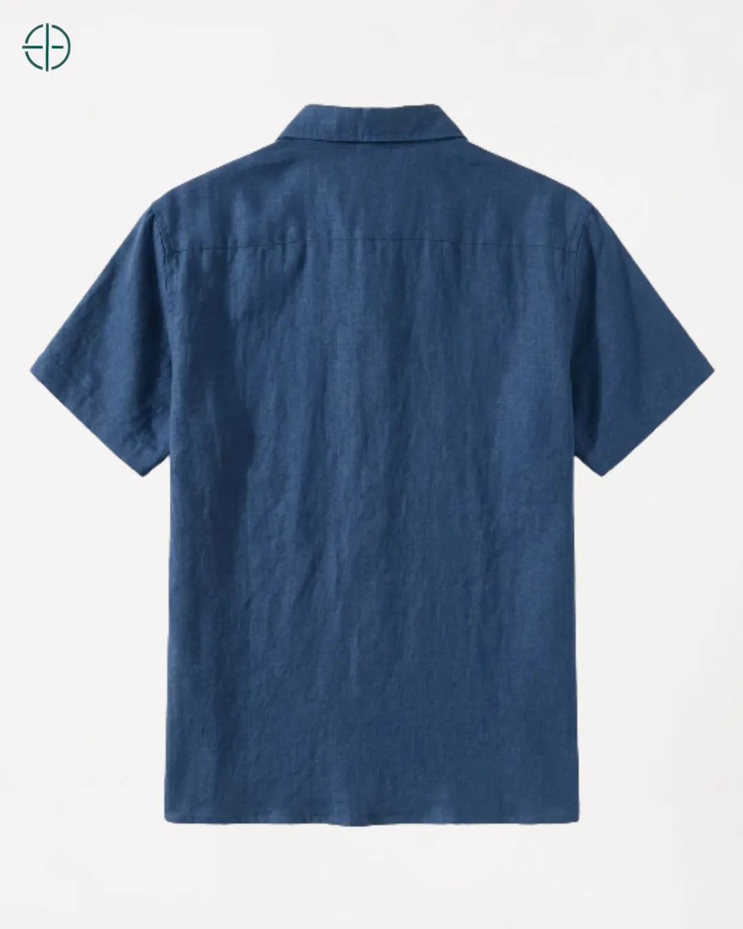 Camisa 100% Linho Belga Manga Curta | Rest Money™