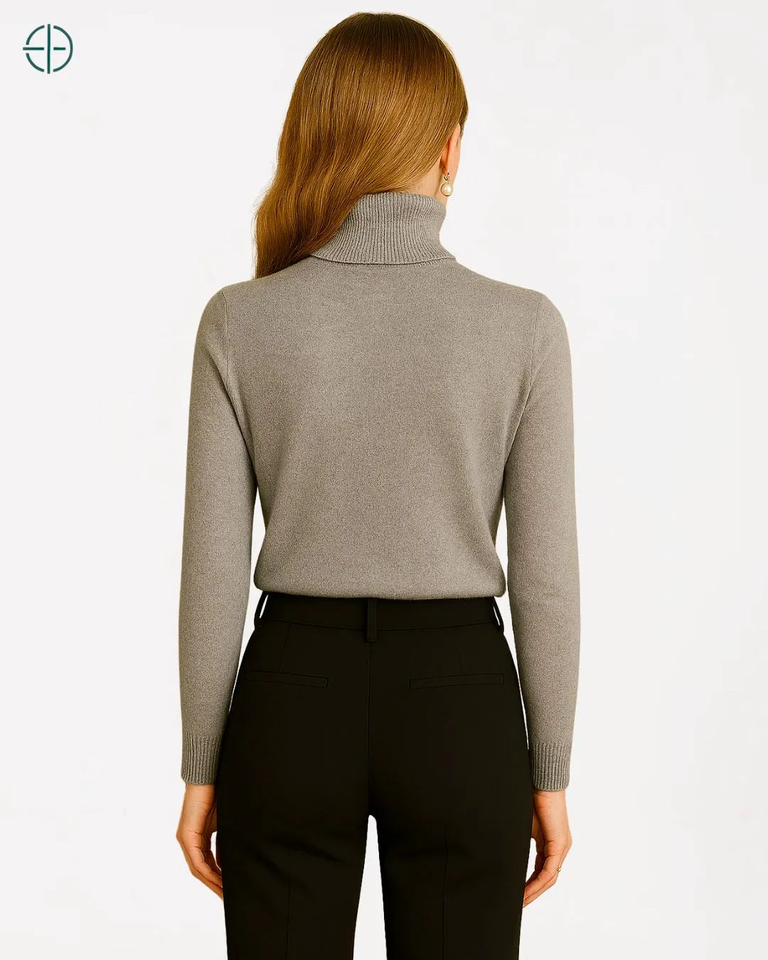 Suéter Feminino de Veludo 100% Caxemira | Rest Money™