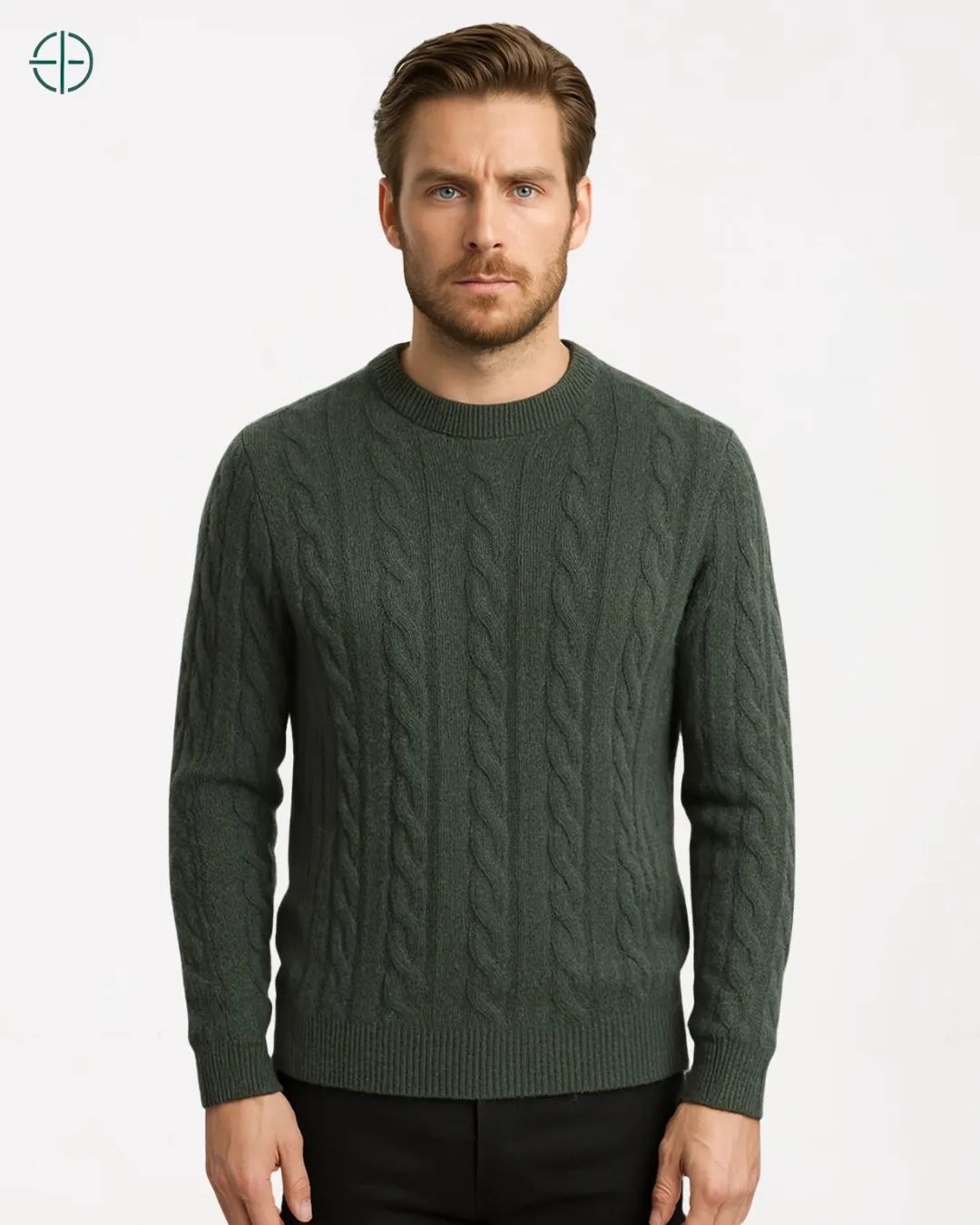 Suéter Trançado 100% Caxemira | Rest Money™