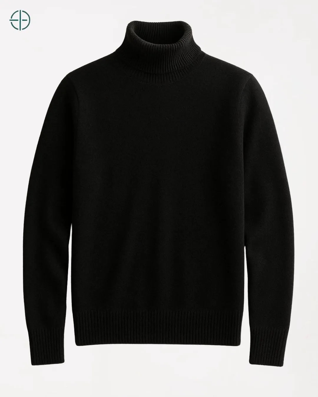 Suéter Feminino Gola Alta 100% Caxemira | Rest Money™