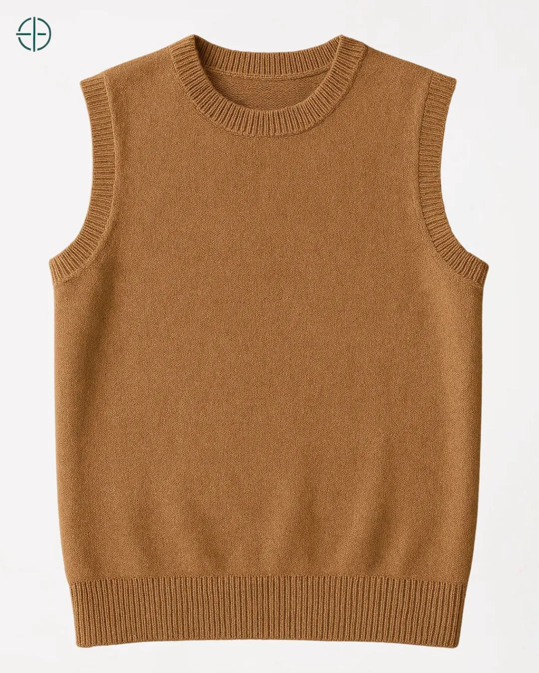 Colete Gola Alta 100% Caxemira | Rest Money™