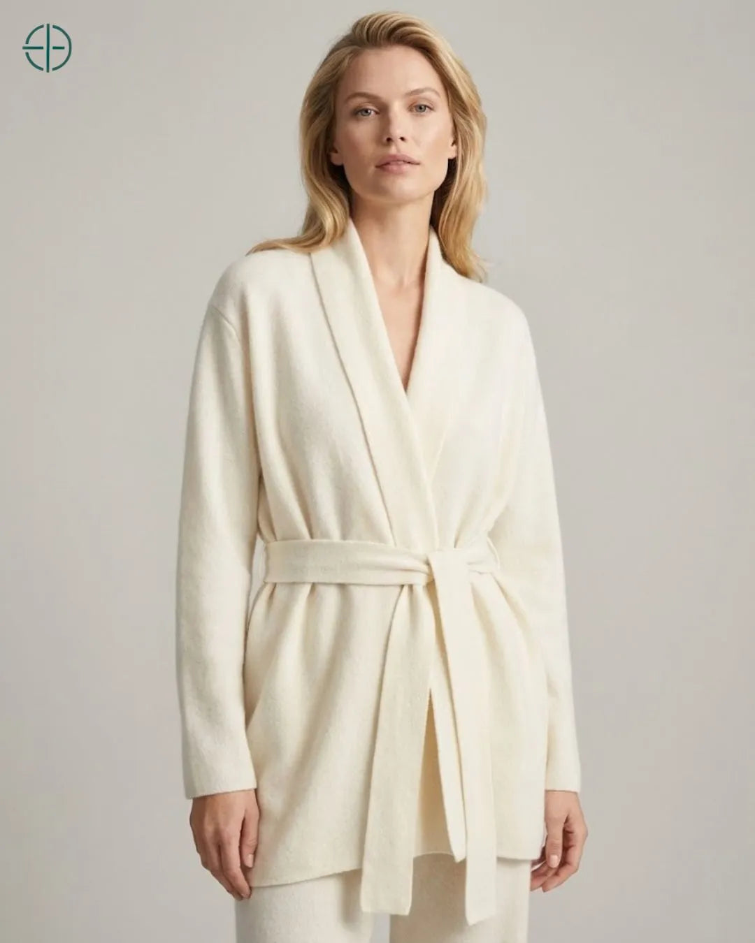 Suéter Feminino Antonella Branco 100% Cashmere | Rest Money™