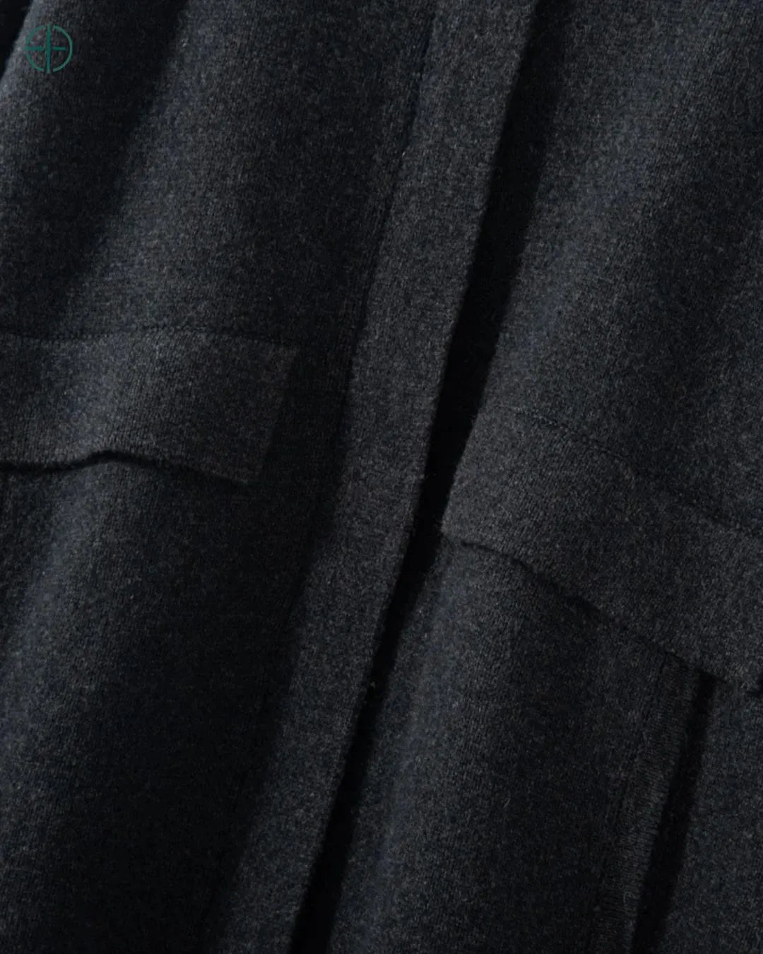 Casaco Longo com Capuz 100% Caxemira | Rest Money™