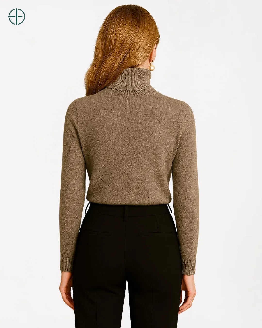 Suéter Feminino de Veludo 100% Caxemira | Rest Money™