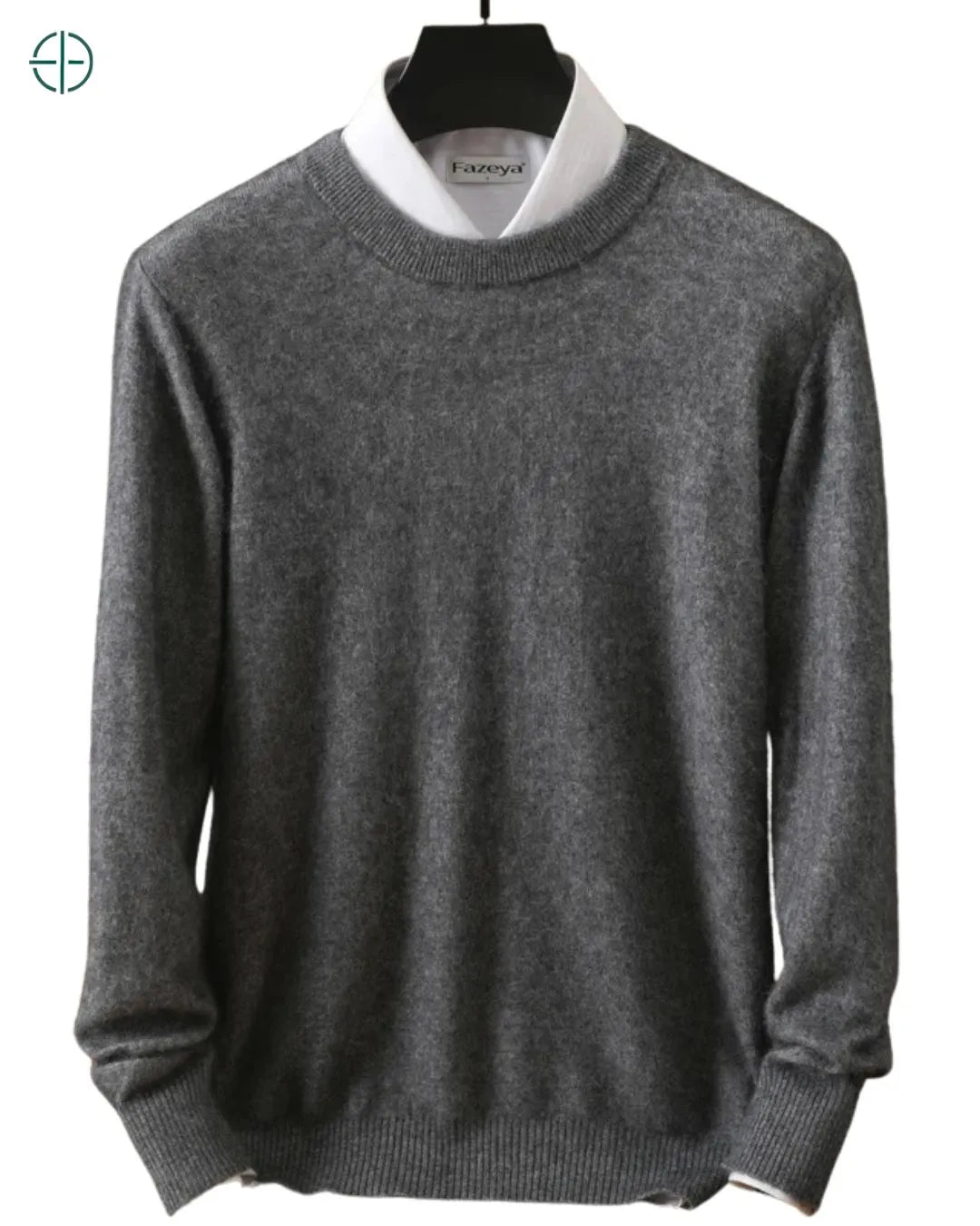 Suéter Feminino Gola Redonda 100% Caxemira | Rest Money™