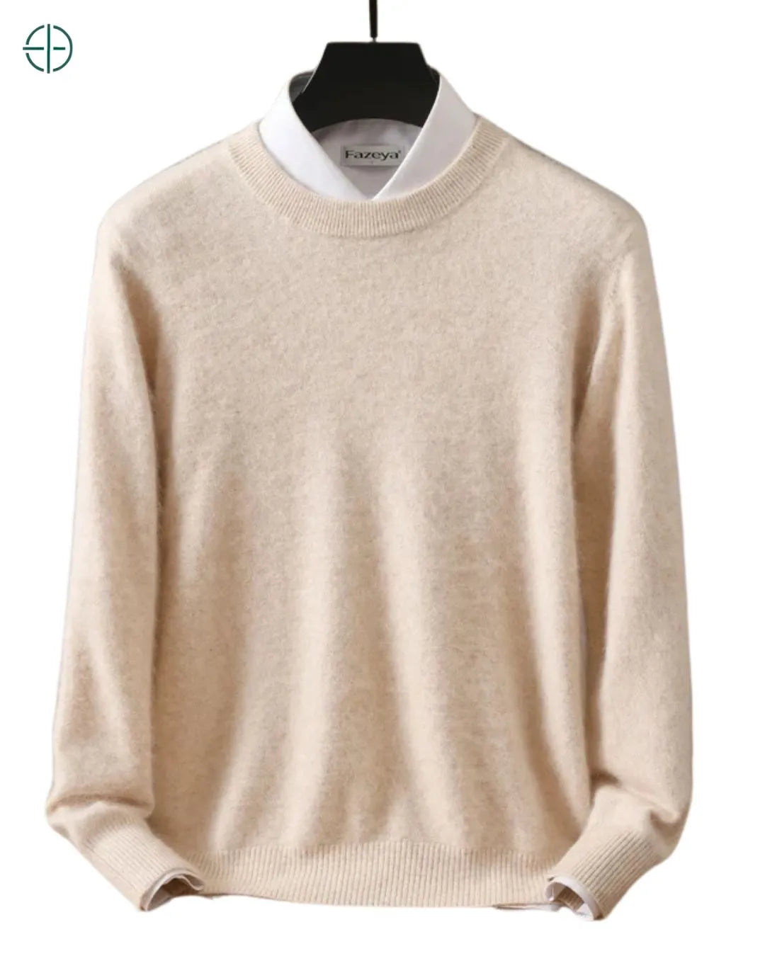 Suéter Feminino Gola Redonda 100% Caxemira | Rest Money™