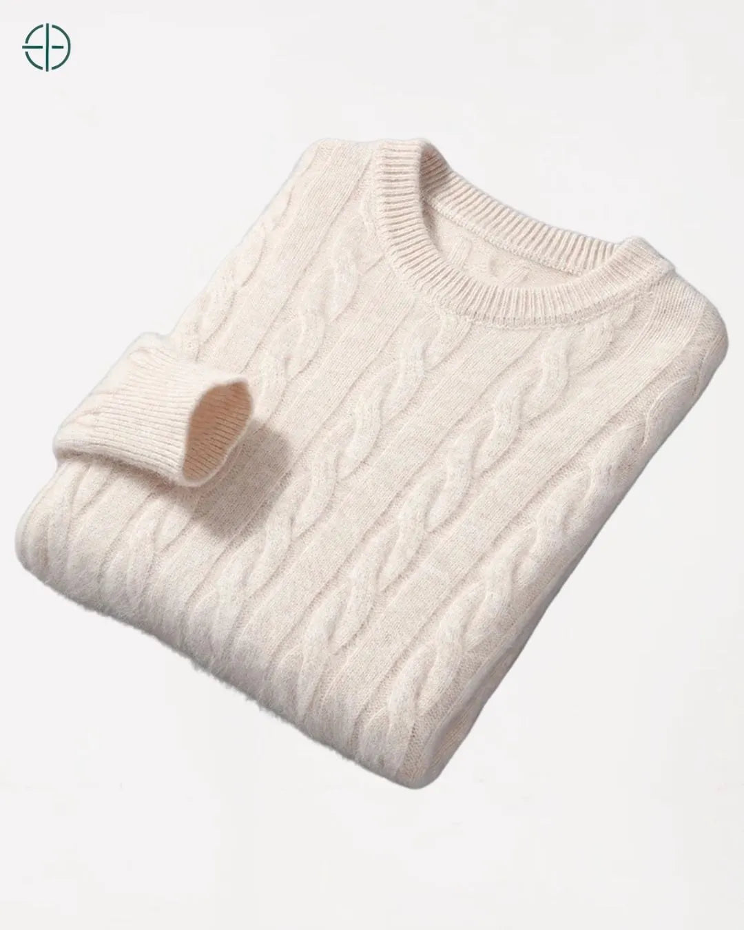 Suéter Trançado 100% Caxemira | Rest Money™