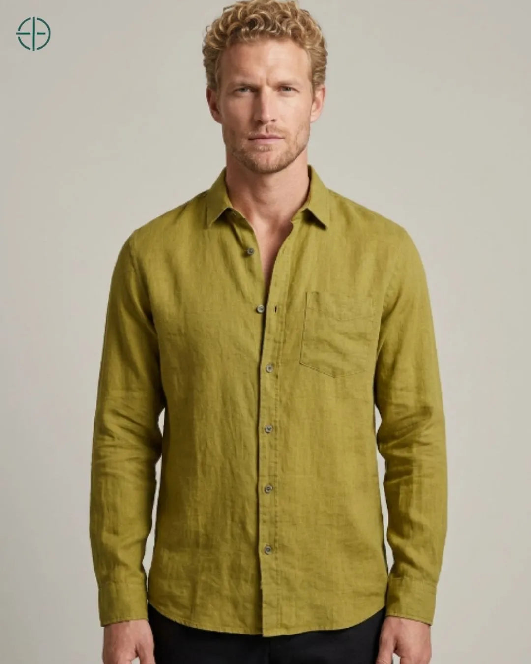 Camisa 100% Linho Belga Masculina | Rest Money™