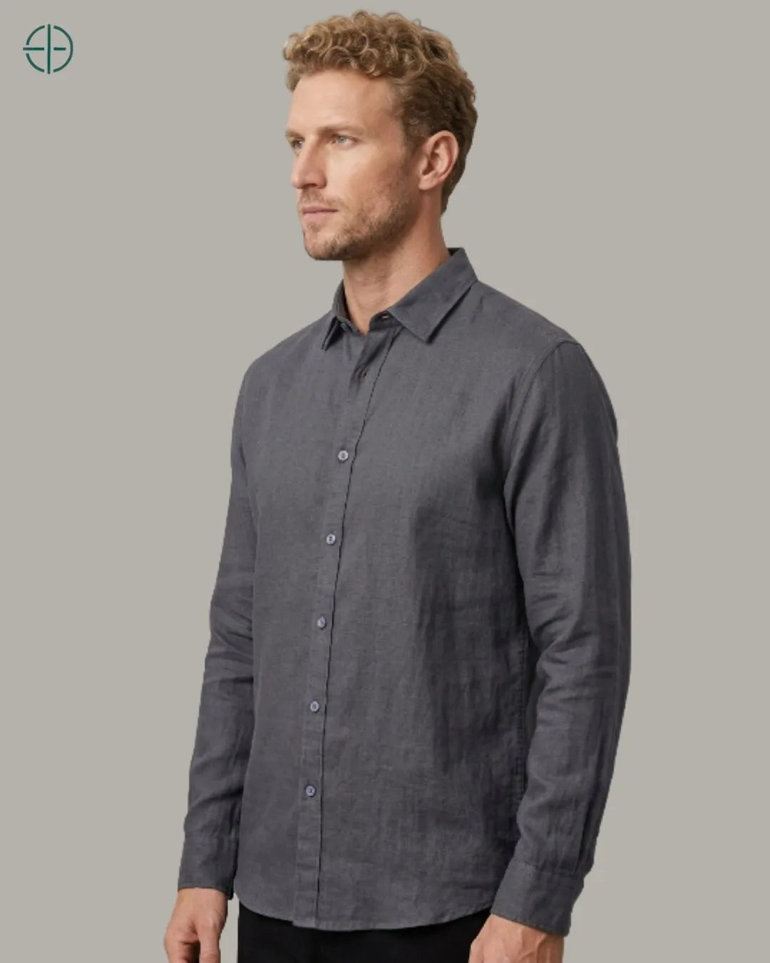 Camisa 100% Linho Masculina Sem Bolso | Rest Money™