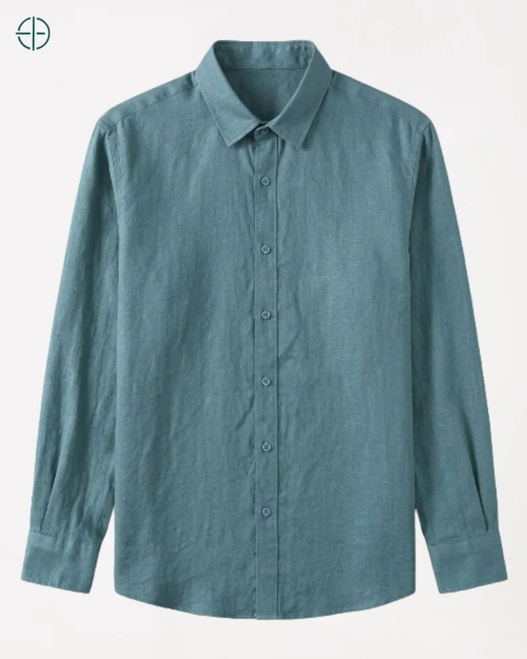 Camisa 100% Linho Masculina Sem Bolso | Rest Money™