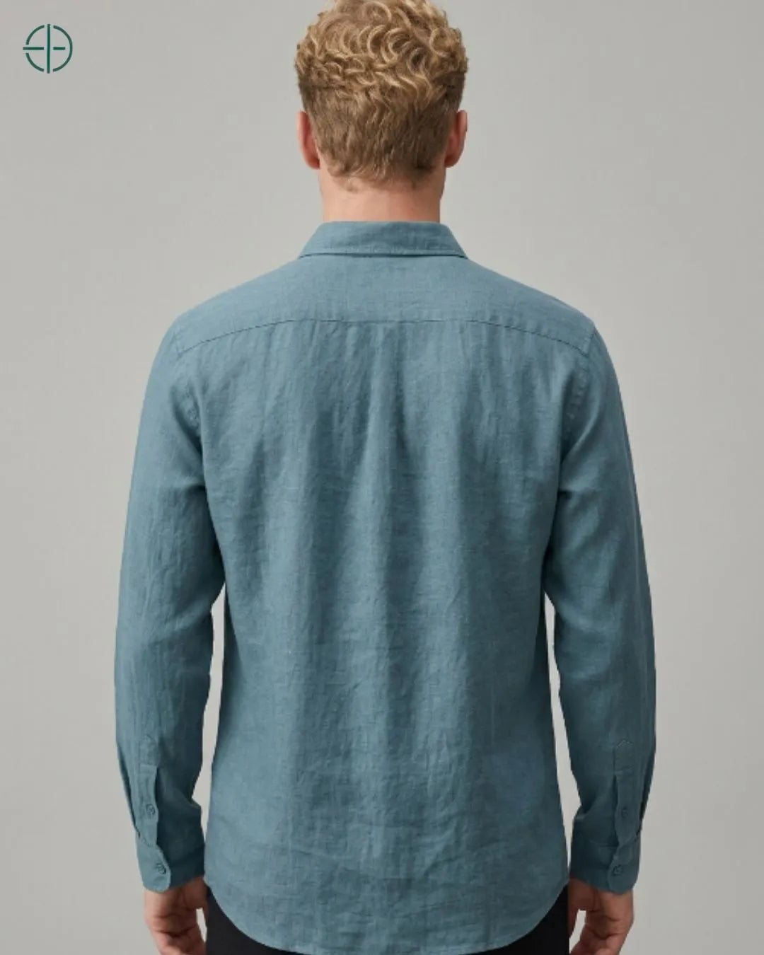 Camisa 100% Linho Masculina Sem Bolso | Rest Money™