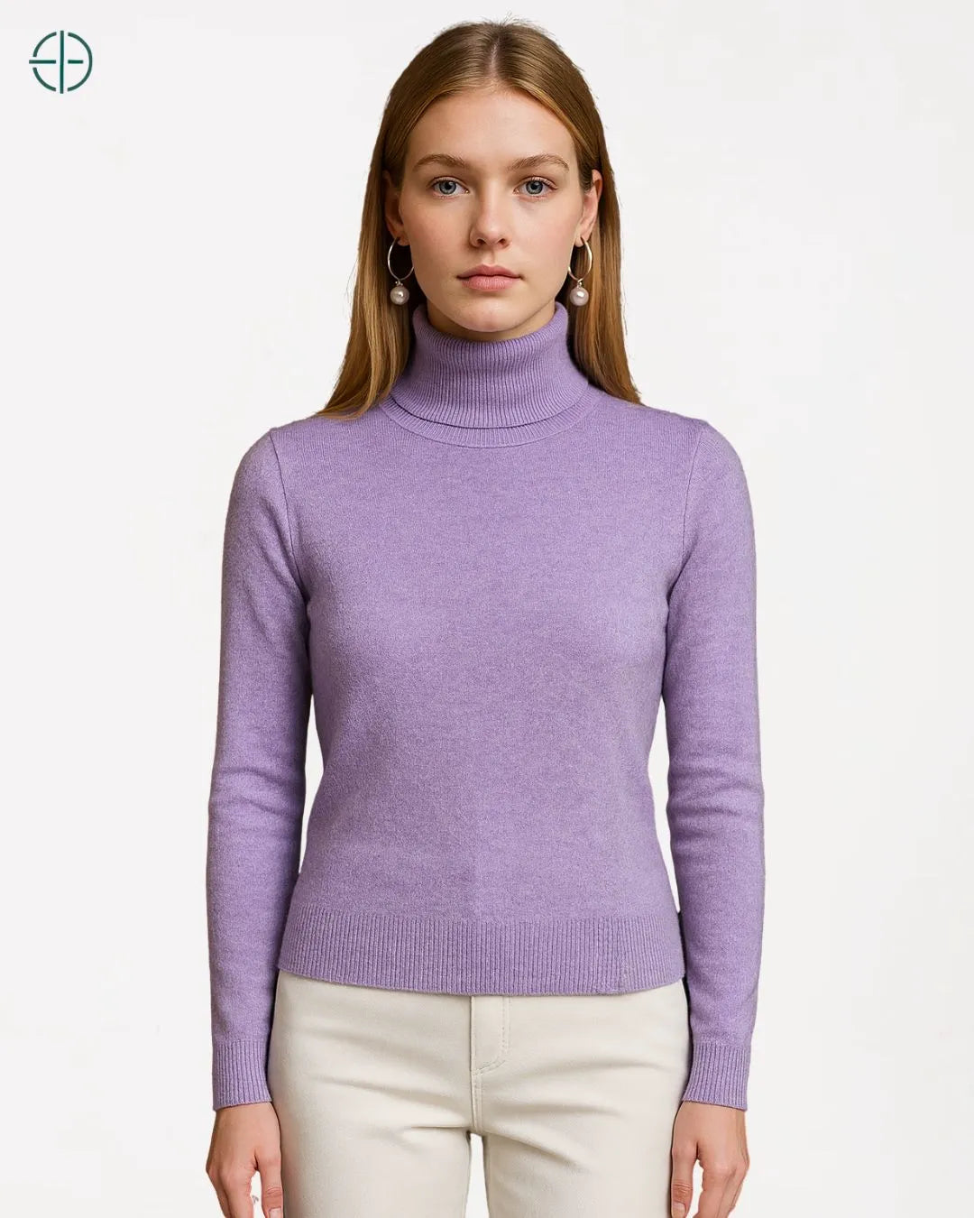 Suéter Feminino de Veludo 100% Caxemira | Rest Money™