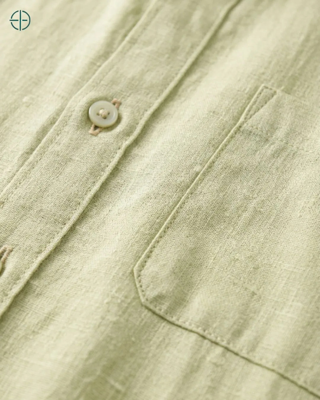 Camisa 100% Linho Belga Manga Curta | Rest Money™