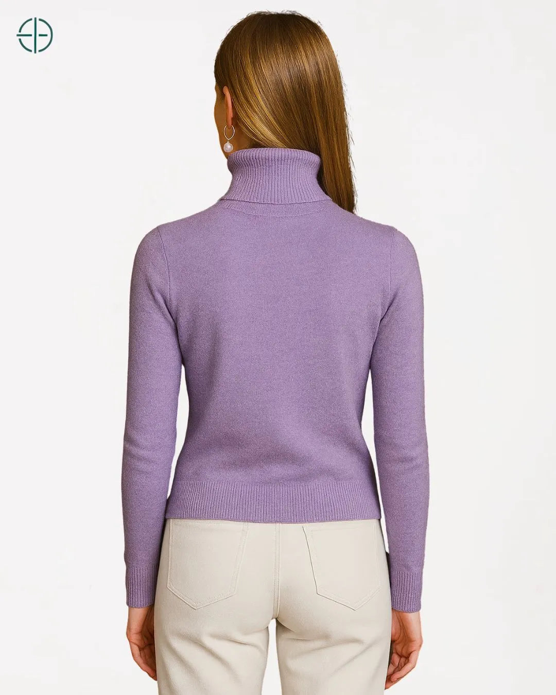 Suéter Feminino de Veludo 100% Caxemira | Rest Money™