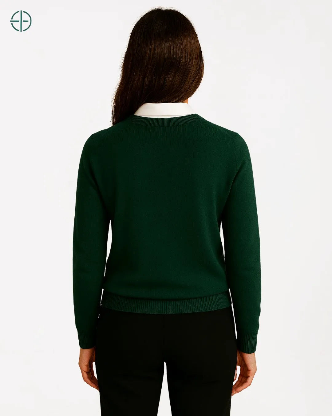 Suéter Feminino Gola Redonda 100% Caxemira | Rest Money™