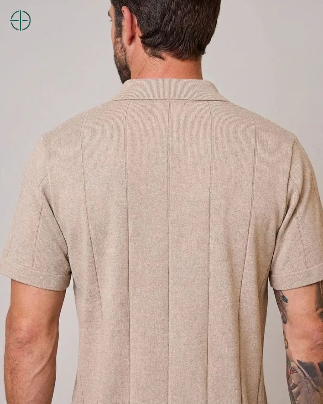 Polo 2 Botões Canelada | Rest Money™