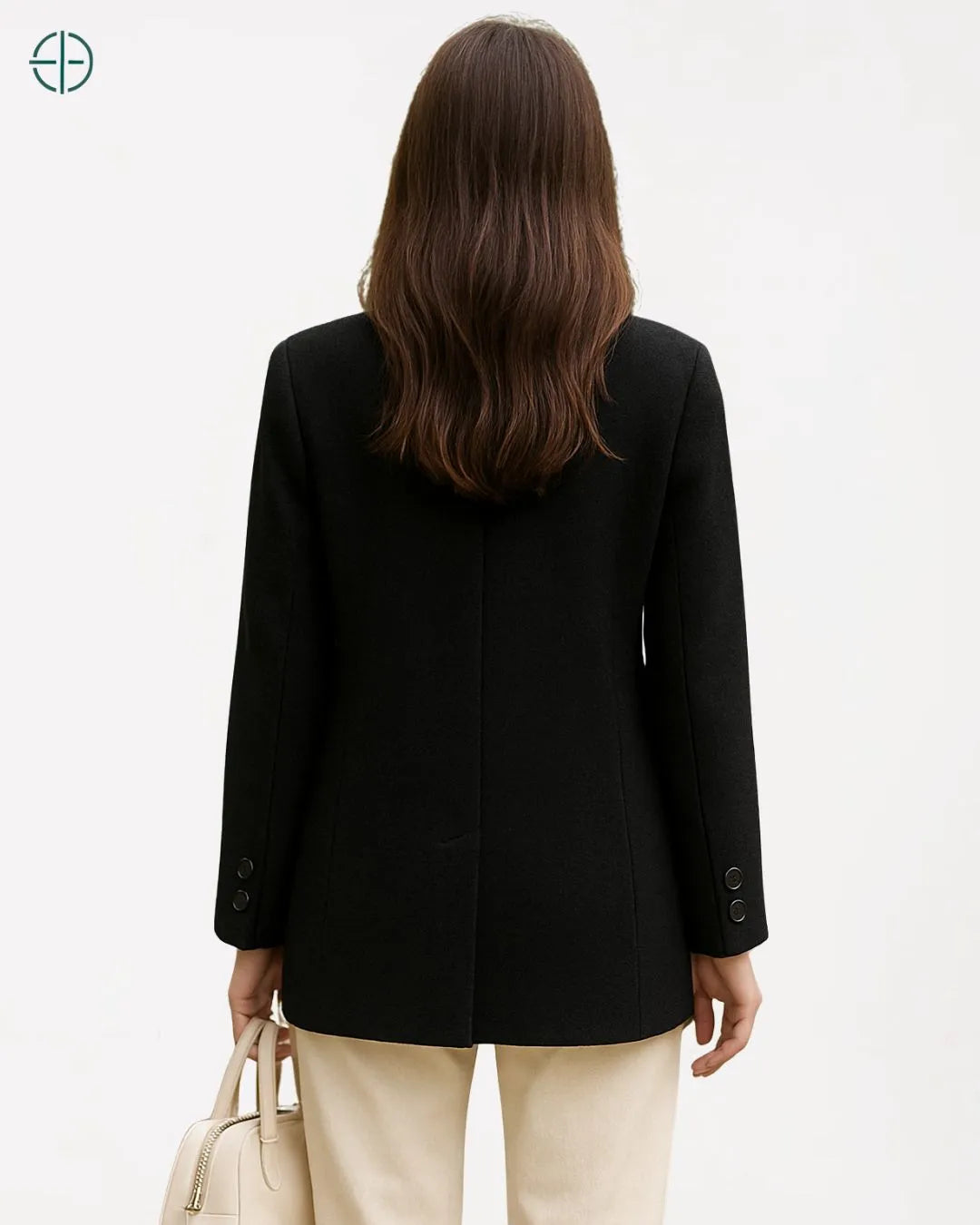 Blazer Transpassado Gola V 100% Caxemira | Rest Money™