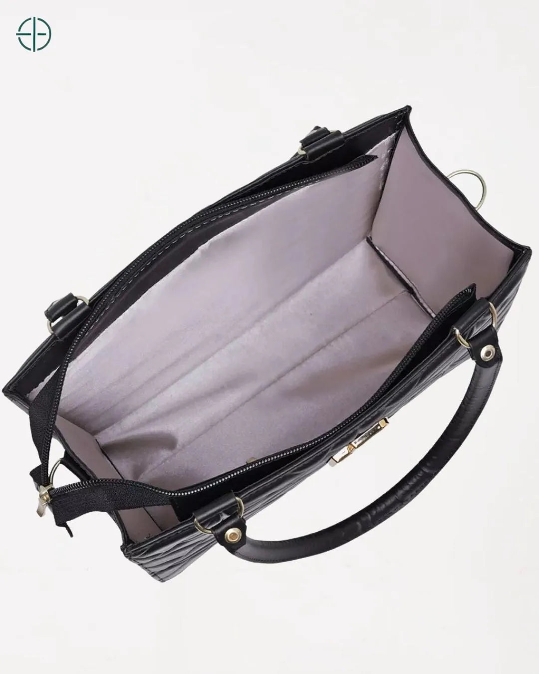 Kit 2 Bolsas Transversal + Carteira Debora Ribeiro Preto