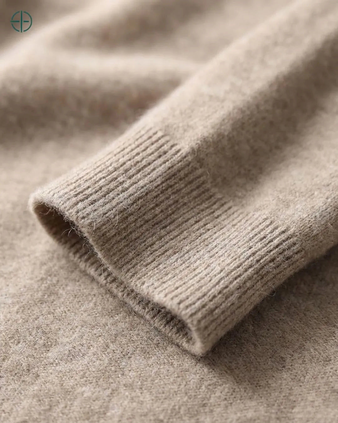 Suéter Feminino Gola Alta 100% Caxemira | Rest Money™