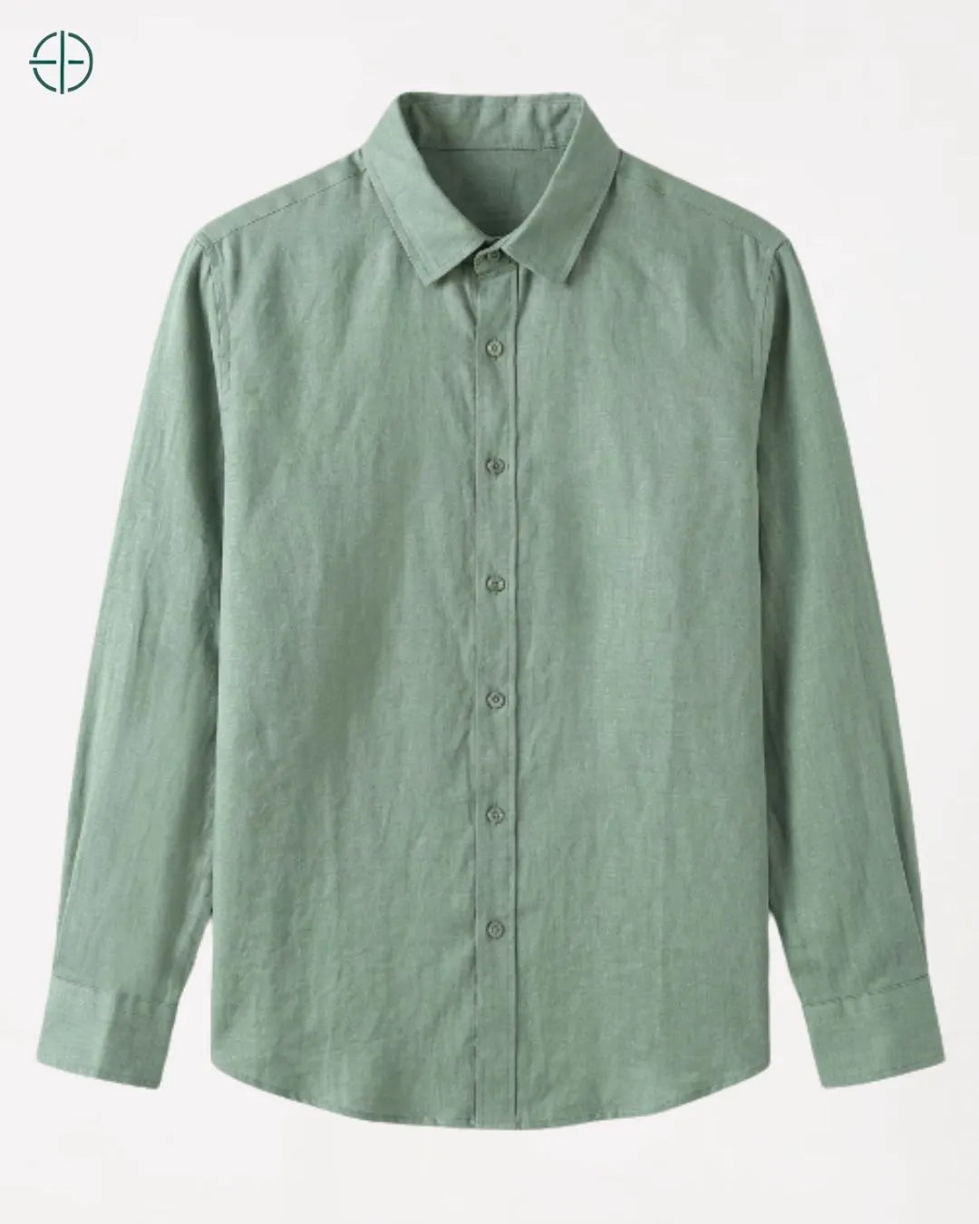 Camisa 100% Linho Masculina Sem Bolso | Rest Money™