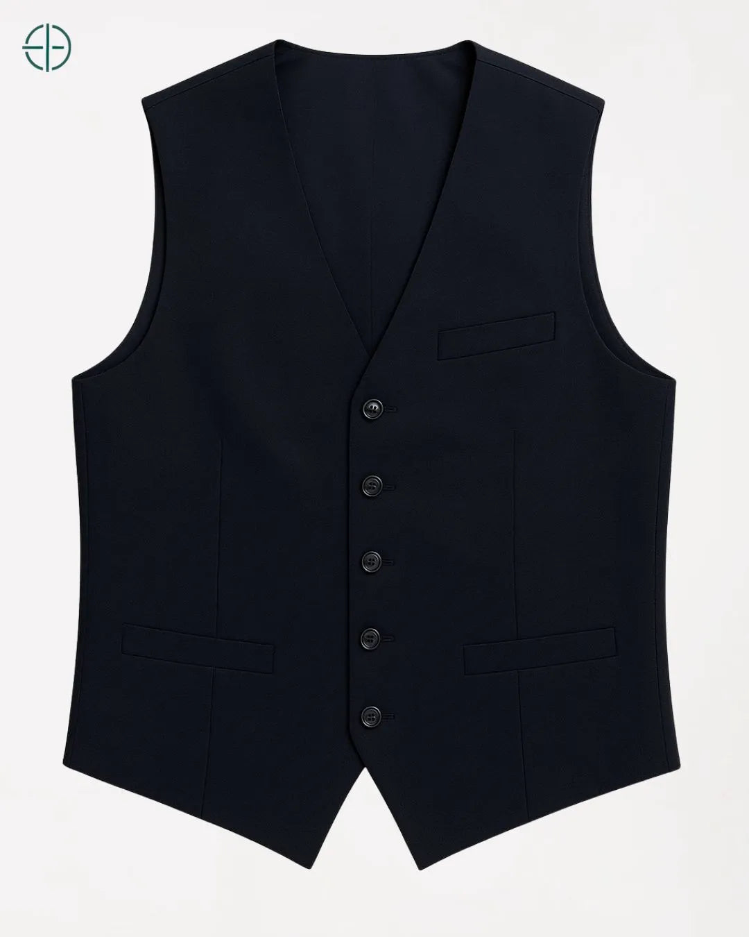 Colete Social Slim Masculino Azul-Marinho | Rest Money™