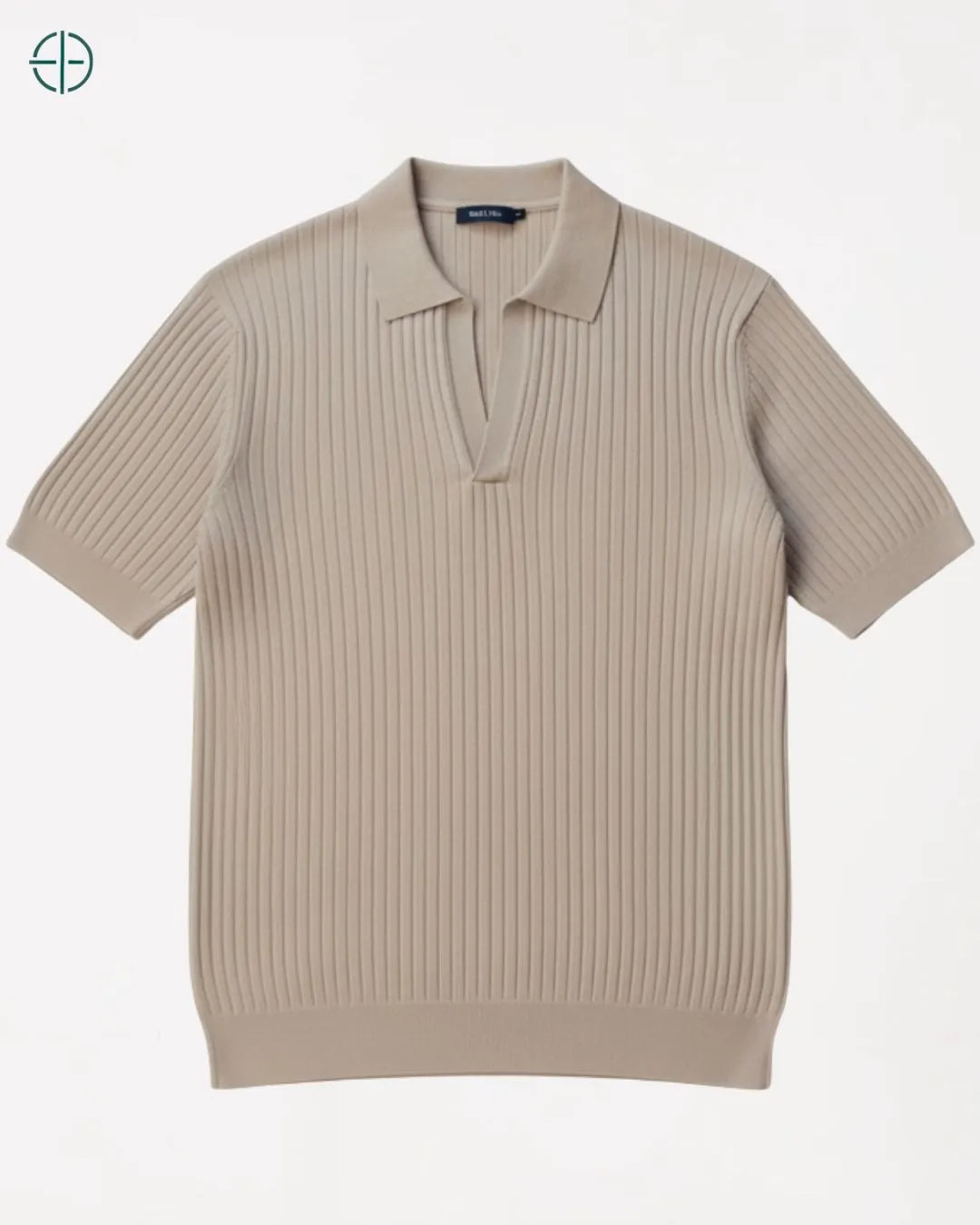 Camisa em Malha Cor Sólida | Rest Money™